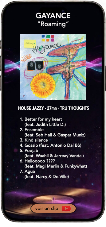 Gayance album house jazzy roaming