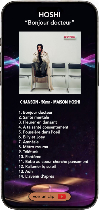 Hoshi album bonjour docteur