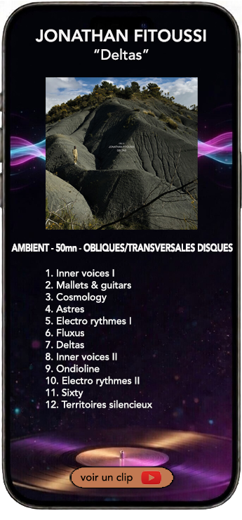 Jonathan Fitoussi album ambient Deltas