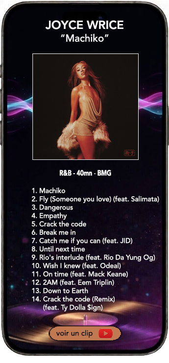 Joyce Wrice album R&B Machiko
