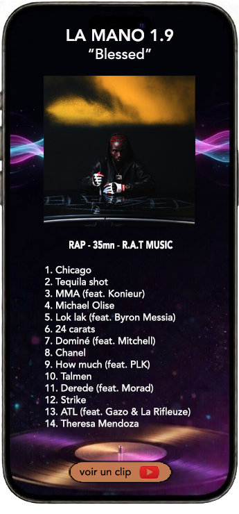 La Mano 1.9 album rap Blessed