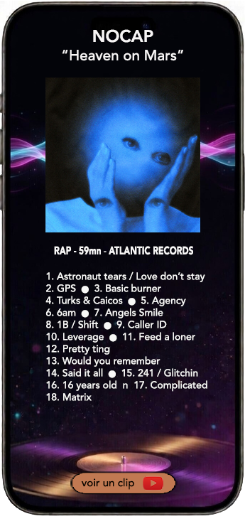 NoCap album rap Heaven on Mars