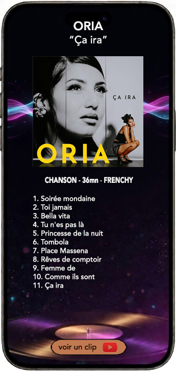 Oria Ça ira album chanson française