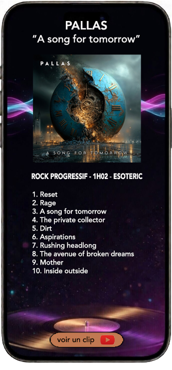 Pallas a song for tomorrow album rock progressif