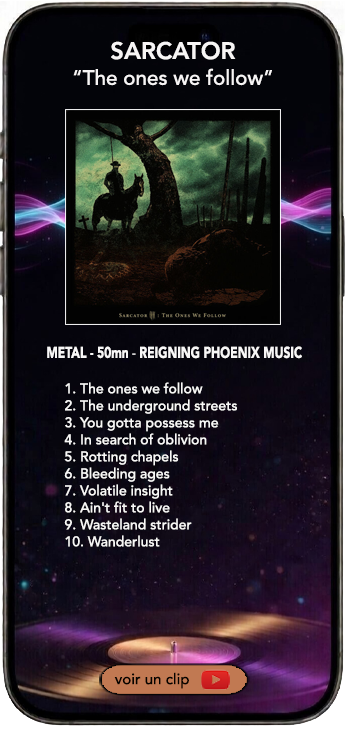 Sarcator album thrash metal The Ones We Follow
