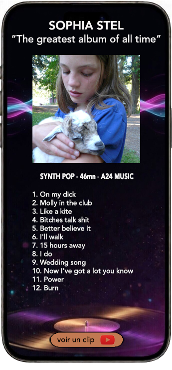Sophia Stel album electro synth pop The greatest album of all time