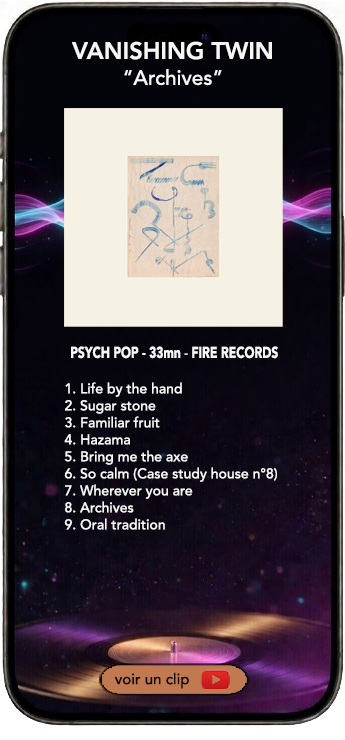 Vanishing Twin album psych pop Archives