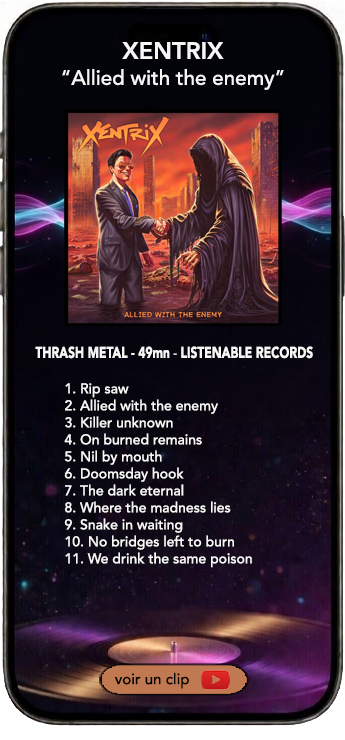Xentrix allied with the enemy album thrash metal